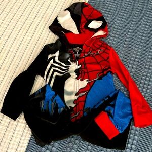 EUC Spiderman Venom Fleece Onesie PJ